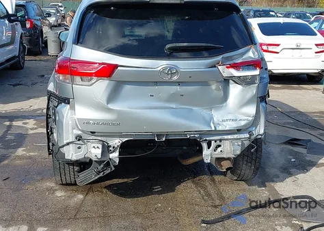 2018 Toyota Highlander Limited Platinum z USA, uszkodzony, nr VIN 5TDDZRFH7JS853809